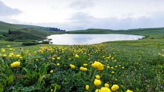 Il lago Libi sullo Schamserberg