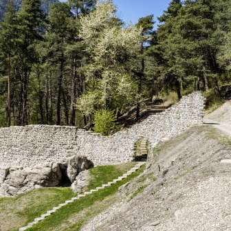 La Porta Retica vicino a Rothenbrunnen