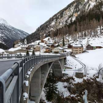 Innerferrera in inverno