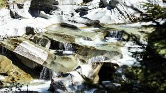 Averser Reno in estate