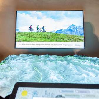 Rilievo interattivo Splügen