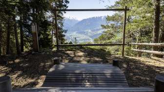 Punto panoramico Thusisblick vicino a Feldis