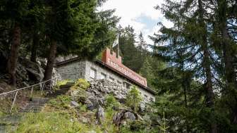 Il Museo della Fortezza di Crestawald dall'esterno