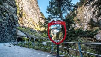 Il punto fotografico del Grand Tour della Svizzera nella Gola della Viamala Il punto fotografico del Grand Tour della Svizzera nella Gola della Viamala