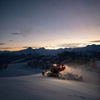 Guidate voi stessi il Pistenbully a Feldis