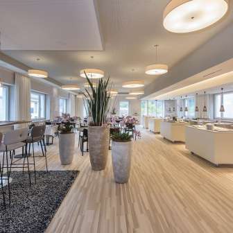 Il ristorante "1848" dell'Hotel Weiss Kreuz Thusis