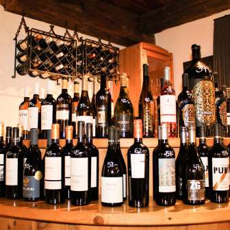 I vini della Gasthaus Walserstuba