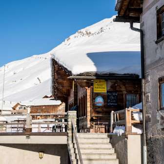 La Pensione Edelweiss in inverno