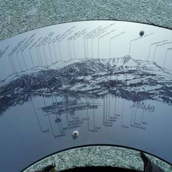 Punto di vista della stazione a monte della seggiovia Feldis-Mutta