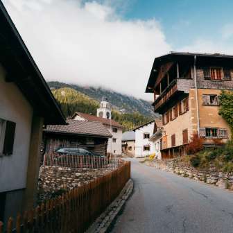 Innerferrera in autunno
