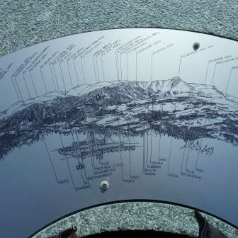 Punto di vista della stazione a monte della seggiovia Feldis-Mutta