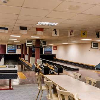 Pista da bowling all'Alpine Hotel Reich di Summaprada