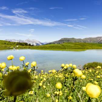 Il lago Libi sullo Schamserberg