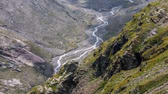 L'area delle sorgenti dell'Hinterrhein è impressionante