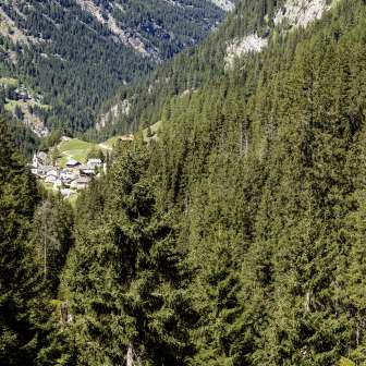 Innerferrera in estate