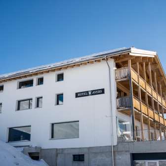 L'Hotel Avers in inverno