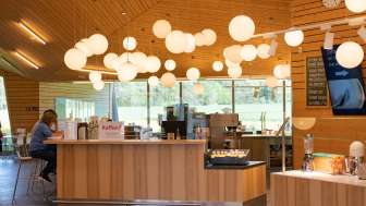 Il ristorante nell'area di servizio autostradale Viamala Thusis