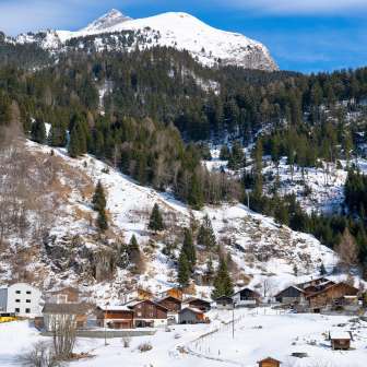 Ausserferrera in inverno
