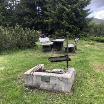Camino con barbecue a Bruchalp Tschappina