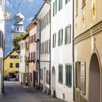 L'antico villaggio di Thusis