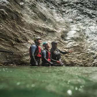 Canyoning nella Gola della Viamala