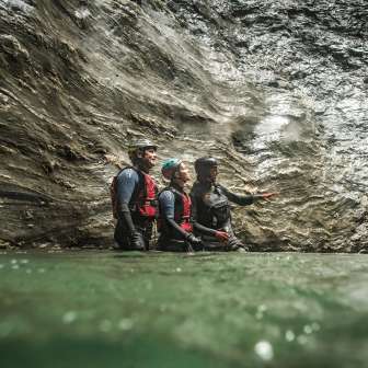 Canyoning nella Gola della Viamala