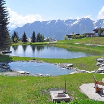 Il lago Patrutg in estate