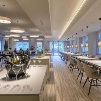 Il ristorante "1848" dell'Hotel Weiss Kreuz Thusis