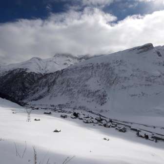 Hinterrhein in inverno