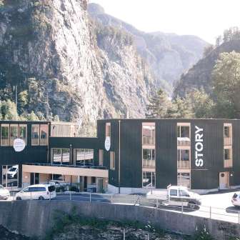 STORIA Thusis presso l'Unterer Rosenbühl