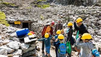 Escursione alle miniere d'argento di Alp Taspegn