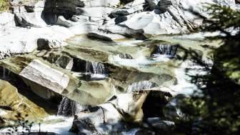 Averser Reno in estate