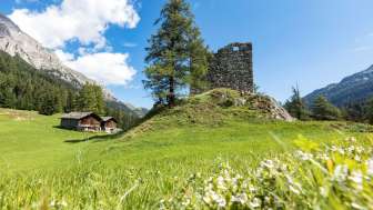 Rovine del castello di Splügen
