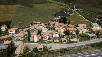 Hinterrhein in estate