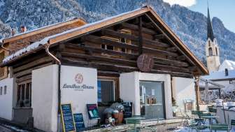 Il ristorante Landhus ad Almens