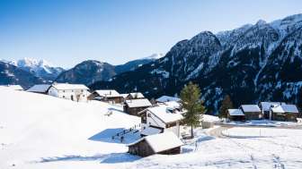 Tramonto sul Glaser Ridge