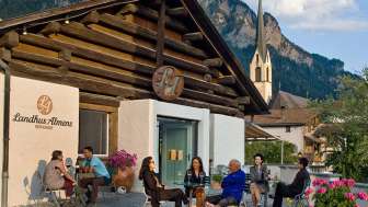 Il ristorante Landhus ad Almens