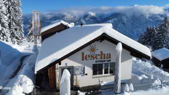 Il ristorante Lescha sull'Heinzenberg