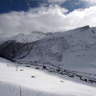 Hinterrhein in inverno