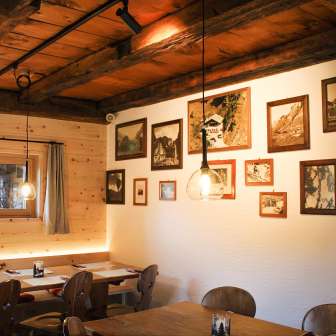 Il ristorante della Gasthaus Walserstuba