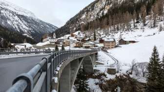 Ausserferrera in estate