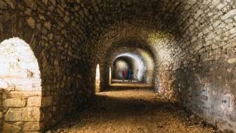 La galleria di valanghe sul Passo dello Splügen