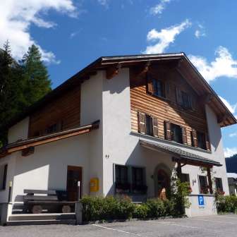 La locanda Alpenrose a Innerferrera