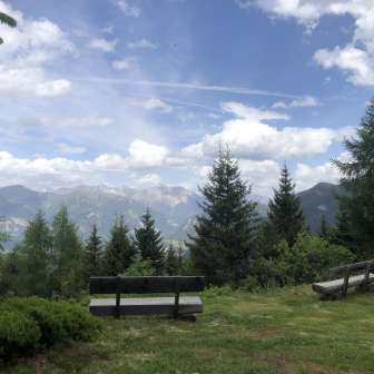 Vista dal camino della Bruchalp Tschappina
