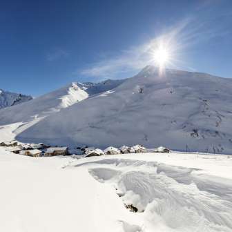 Avers Juf in inverno