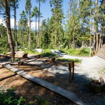 Il centro sentieri di Thusis