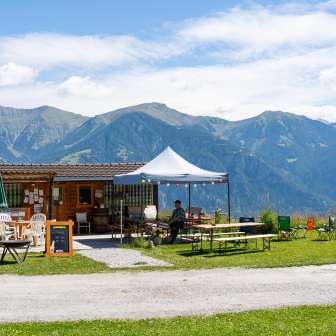 Il Kafi Stübali dalla piazzola +plus+ di Sarn