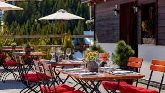 Il ristorante Rheinwaldstube Il ristorante Rheinwaldstube