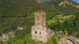 Rovine del castello di Campell