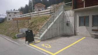 La stazione di ricarica per e-bike a Lohn